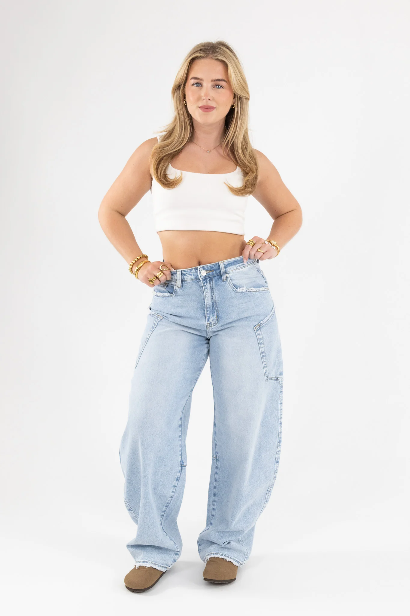 Brooklyn Cargo Balloon Jeans - Image 12