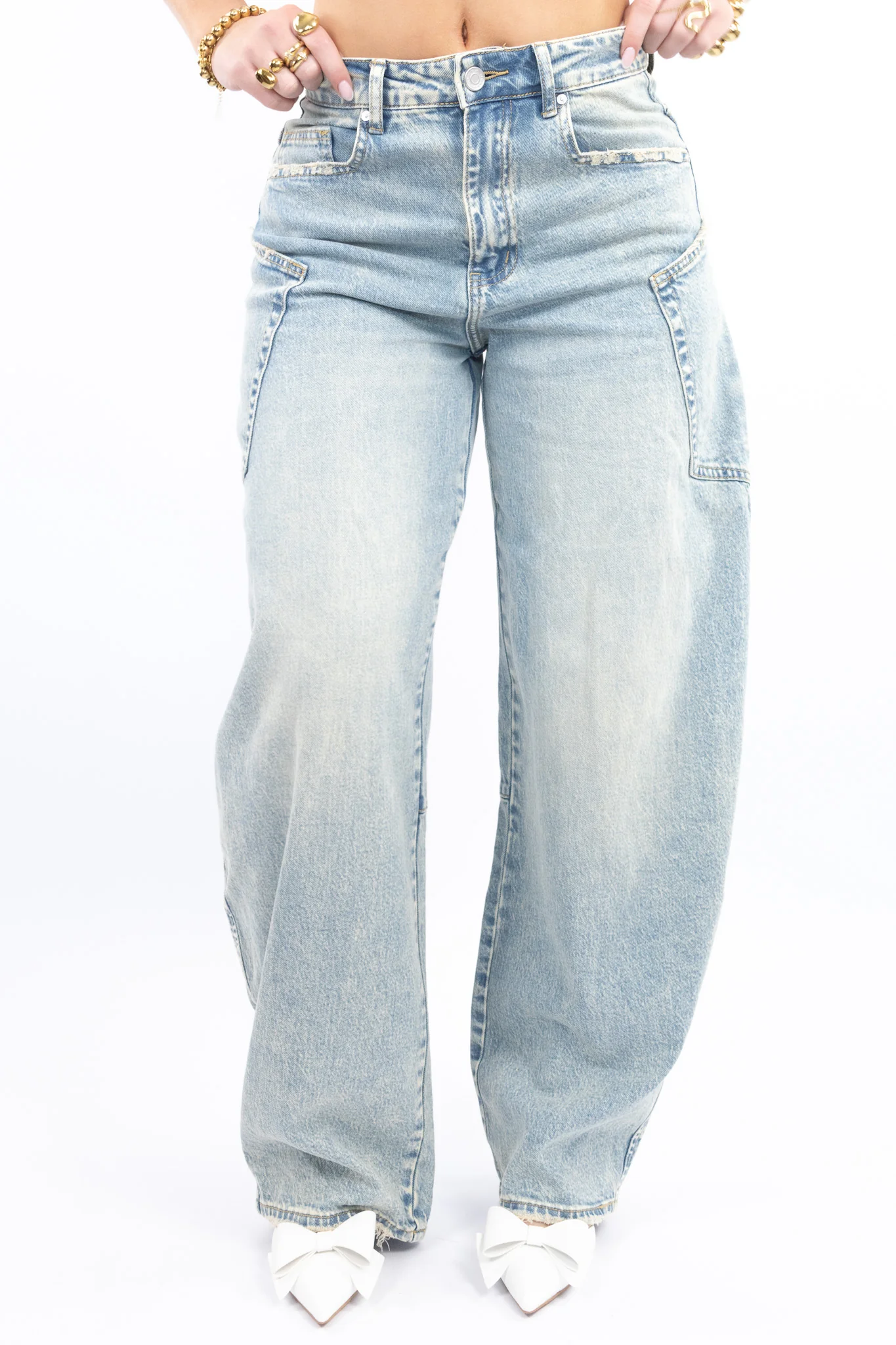 Brooklyn Cargo Balloon Jeans - Image 19