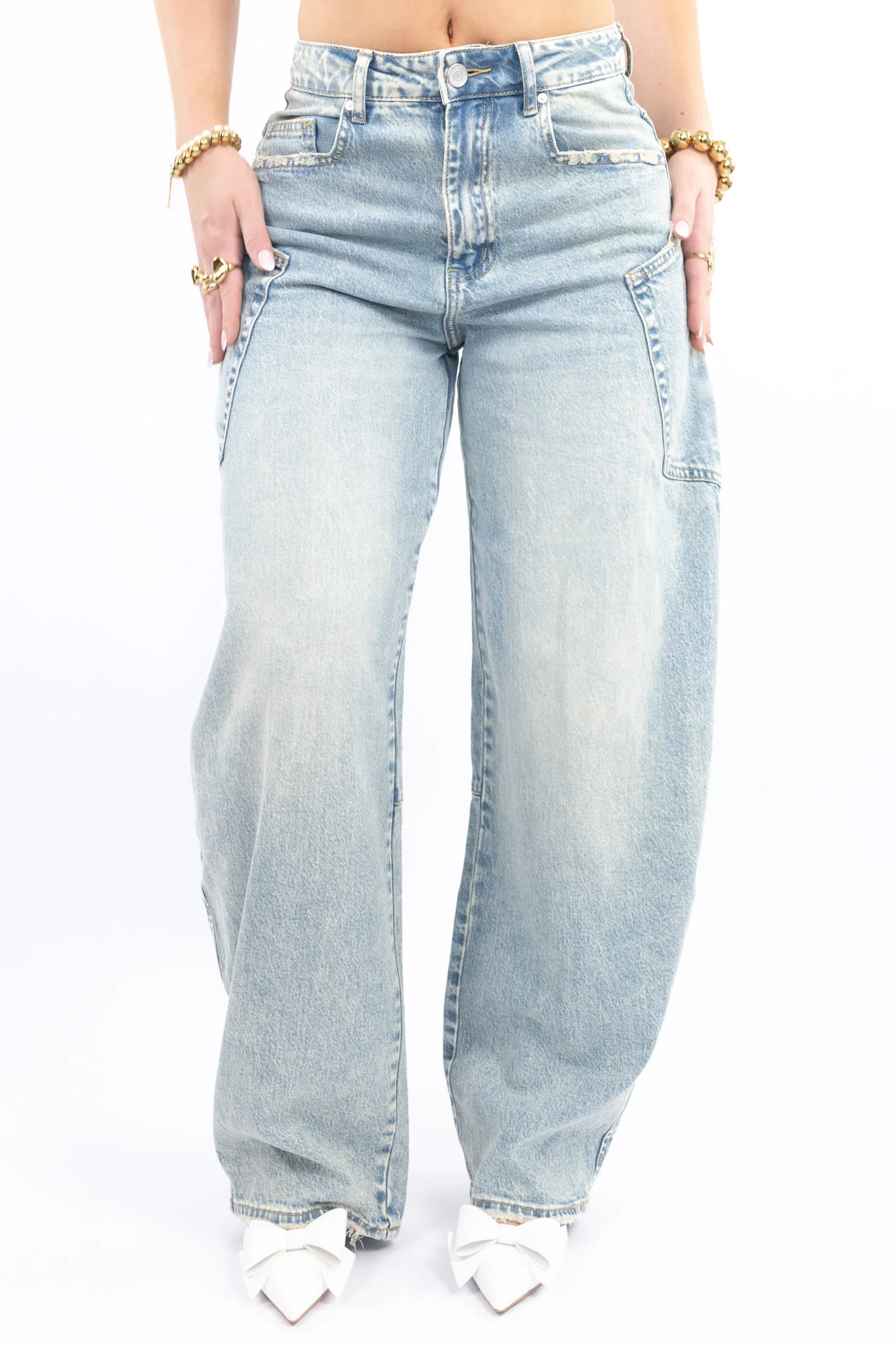 Brooklyn Cargo Balloon Jeans - Image 20