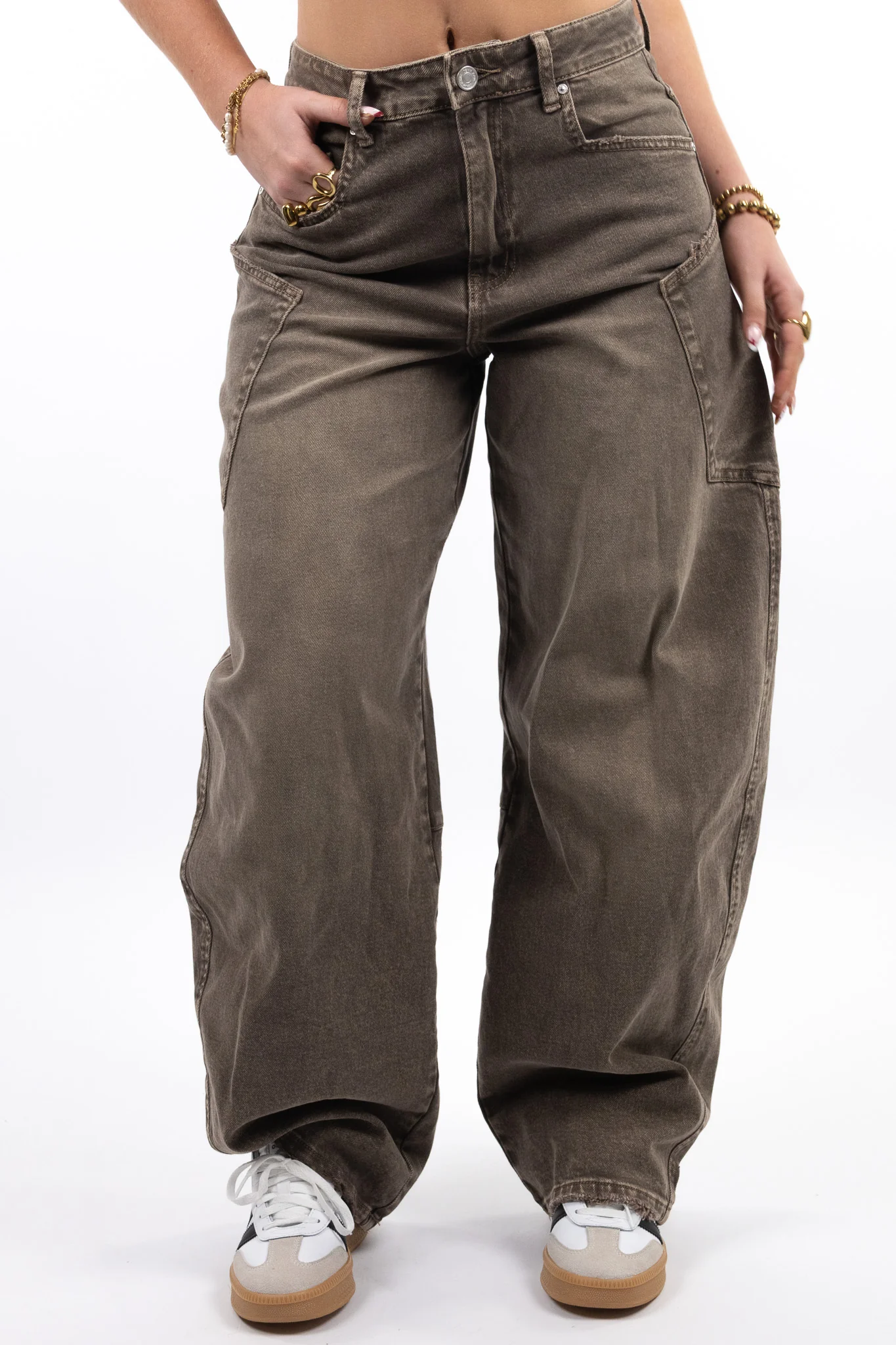 Brooklyn Cargo Balloon Jeans - Image 30