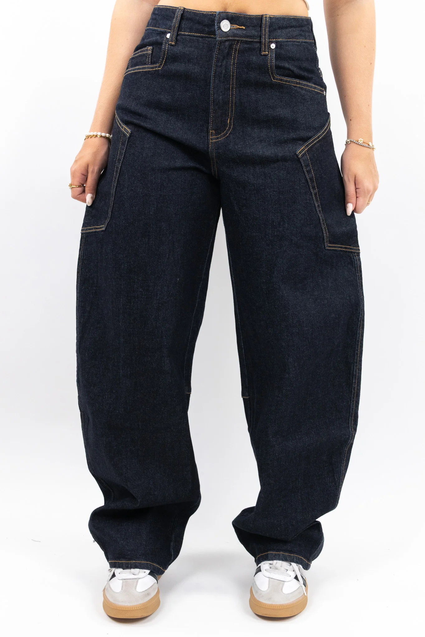 Brooklyn Cargo Balloon Jeans - Image 35