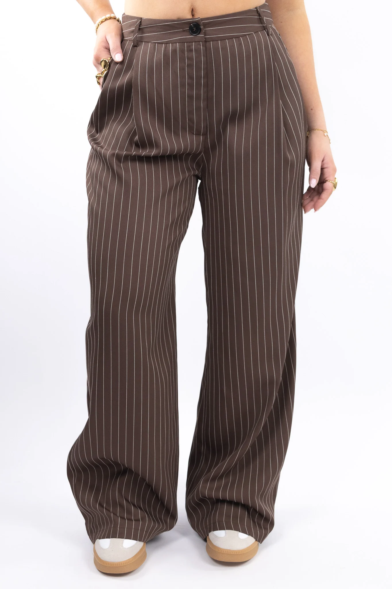 Copenhagen Pinstripe Pantalon - Image 2