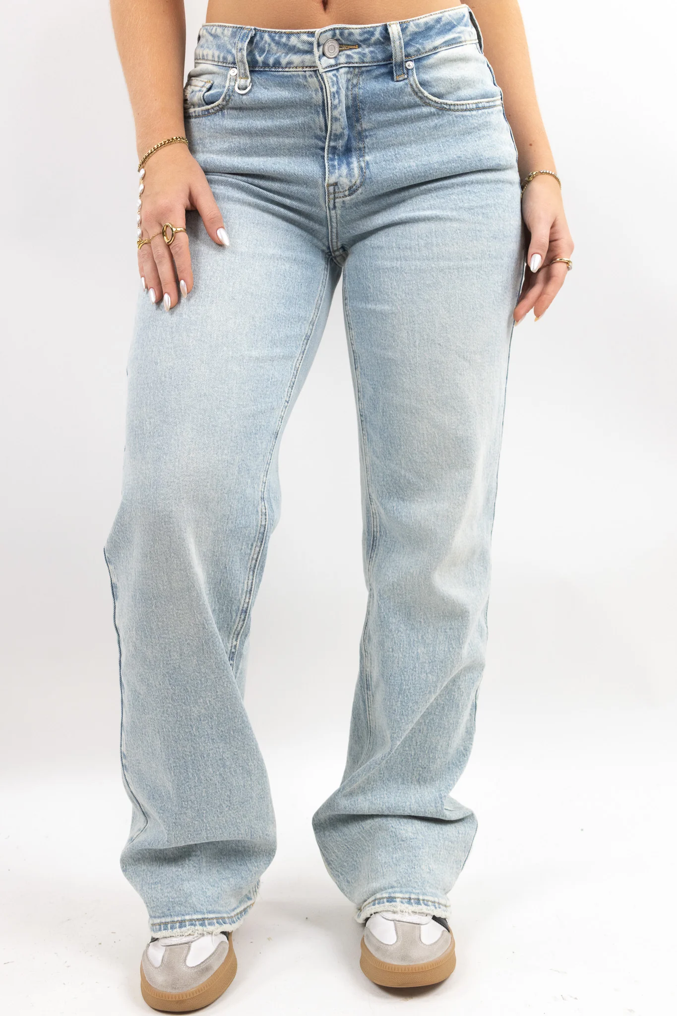 Straight Leg Jeans