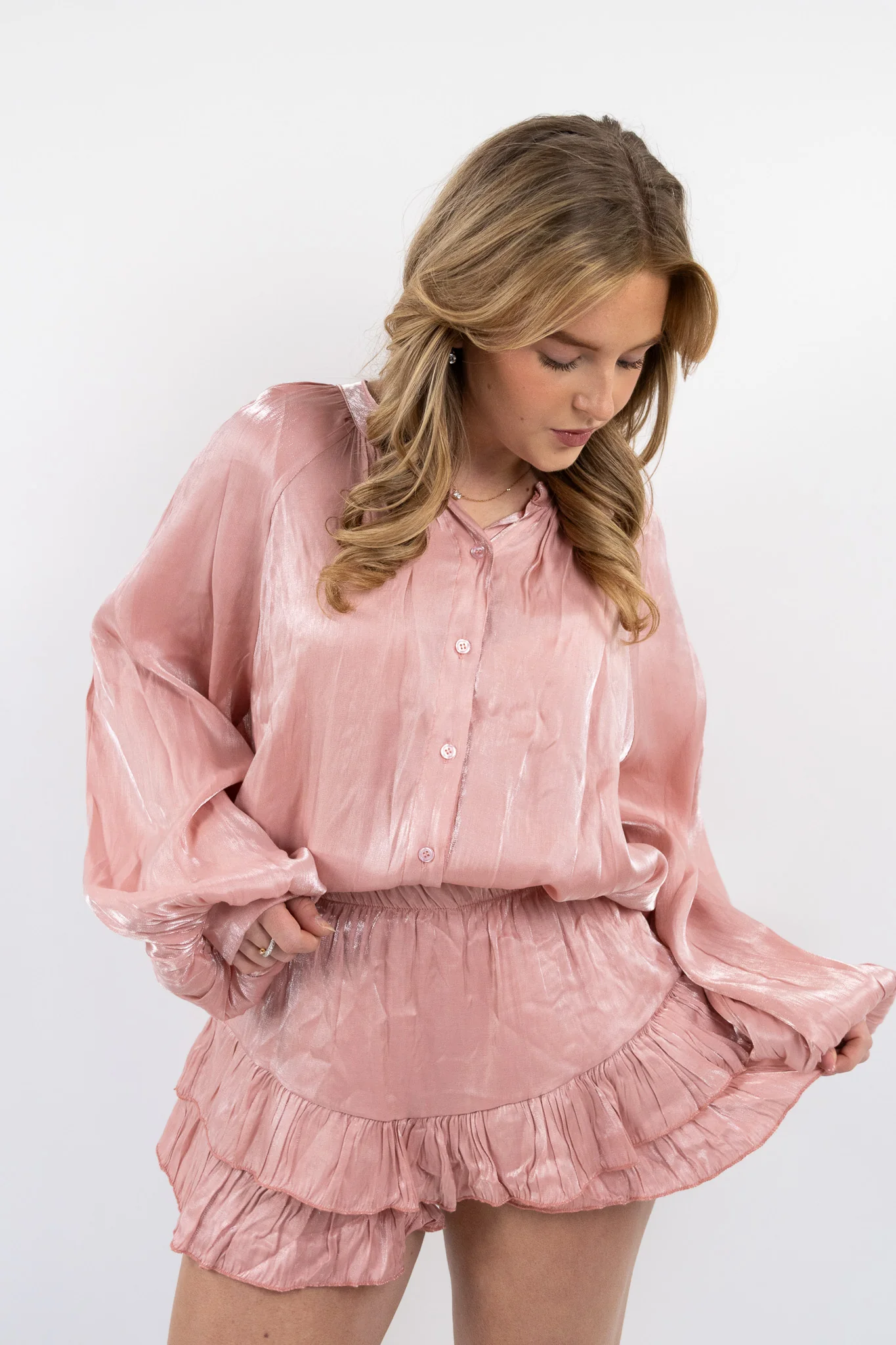 Pip satin skort - Image 5