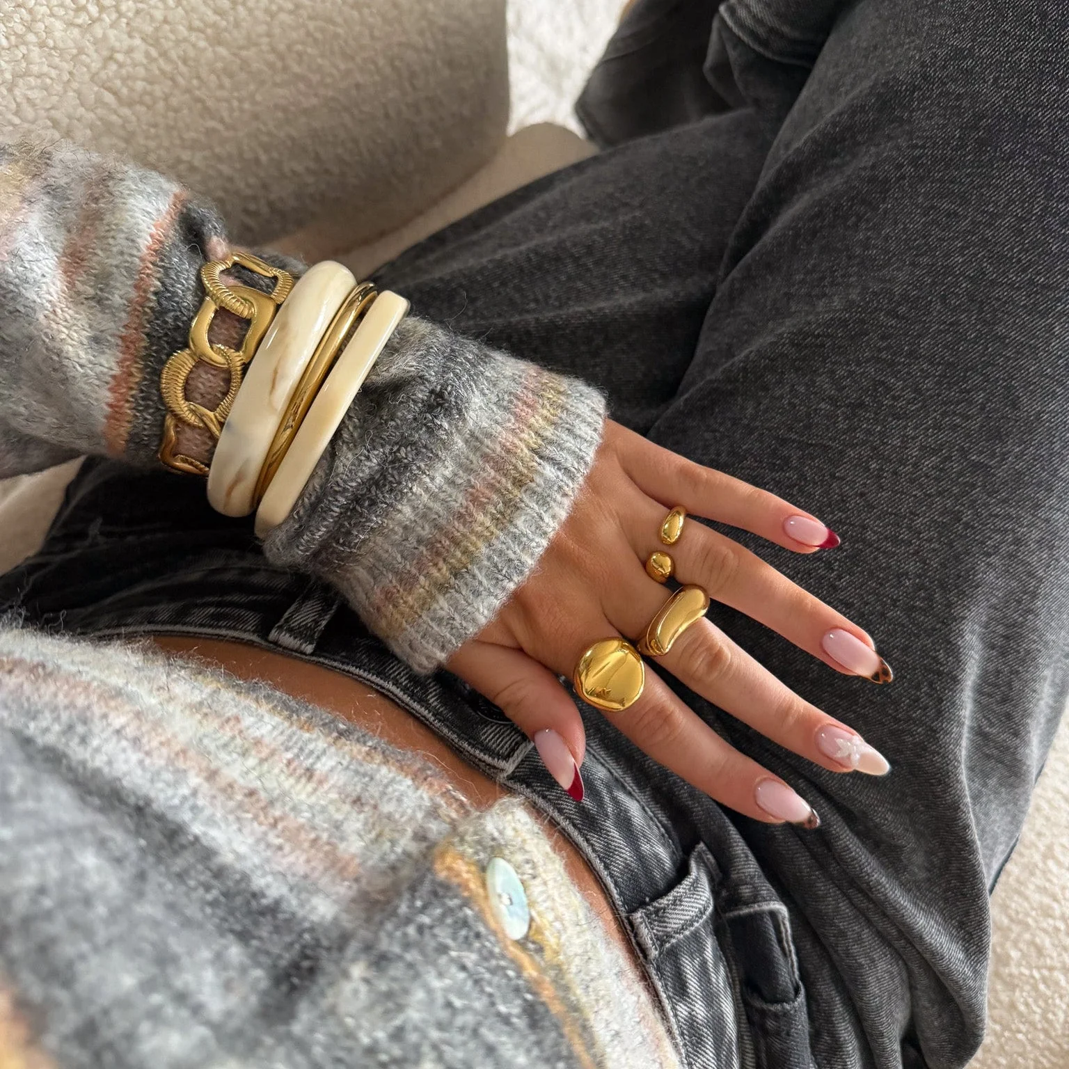 Rounded Statement Ring