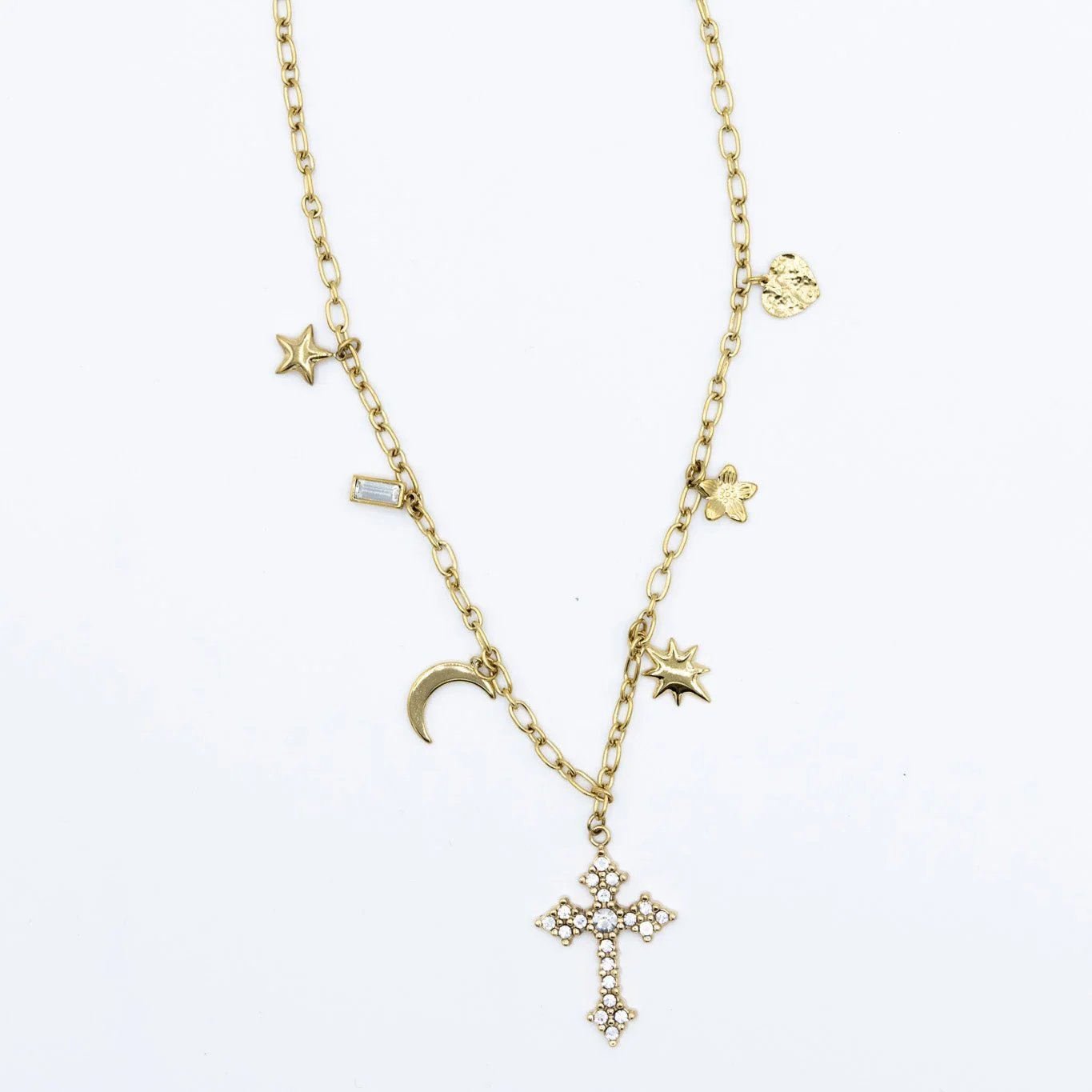 Stellar Cross Necklace - Image 3