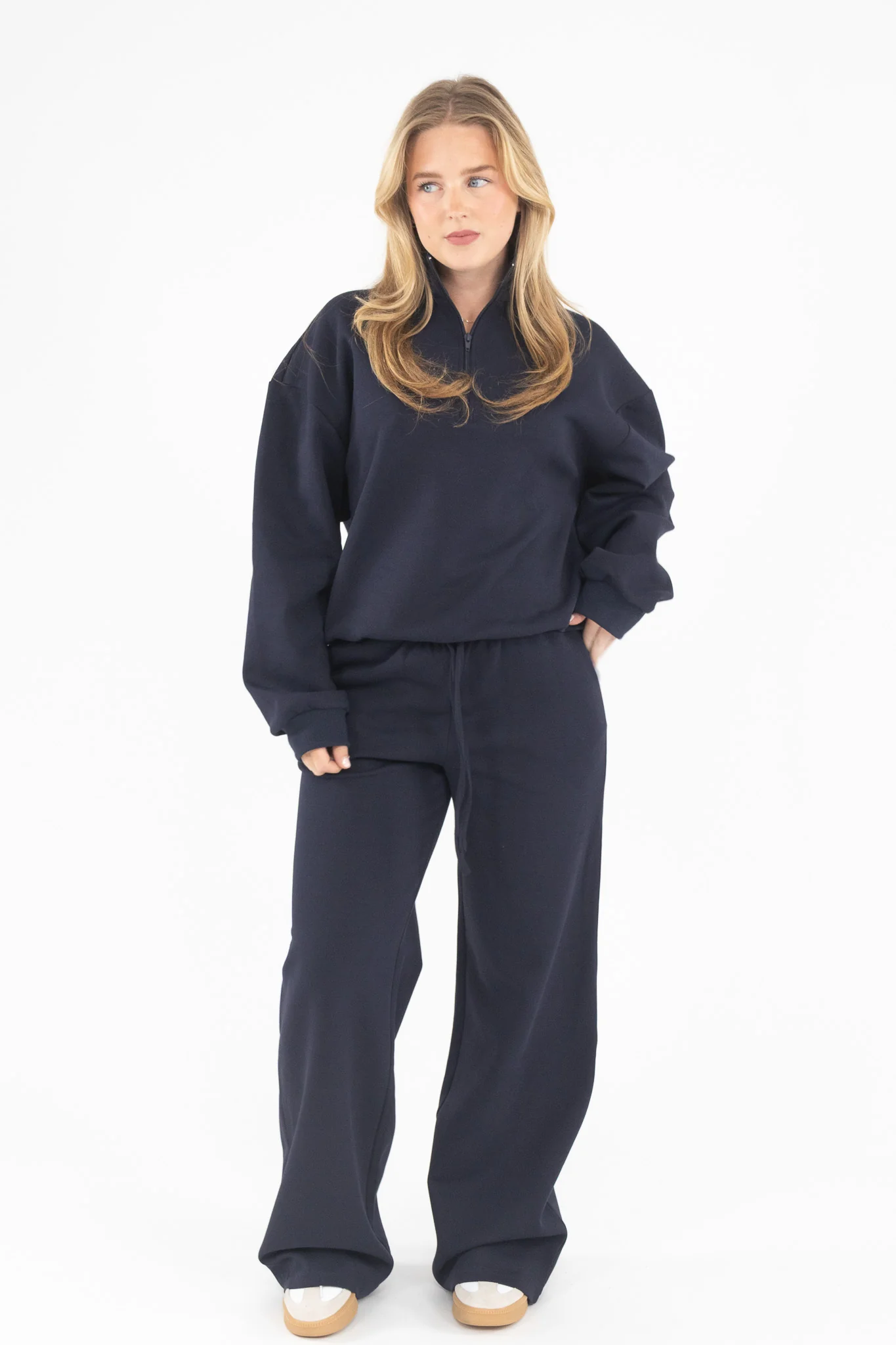 Wide Leg Jogger Pants